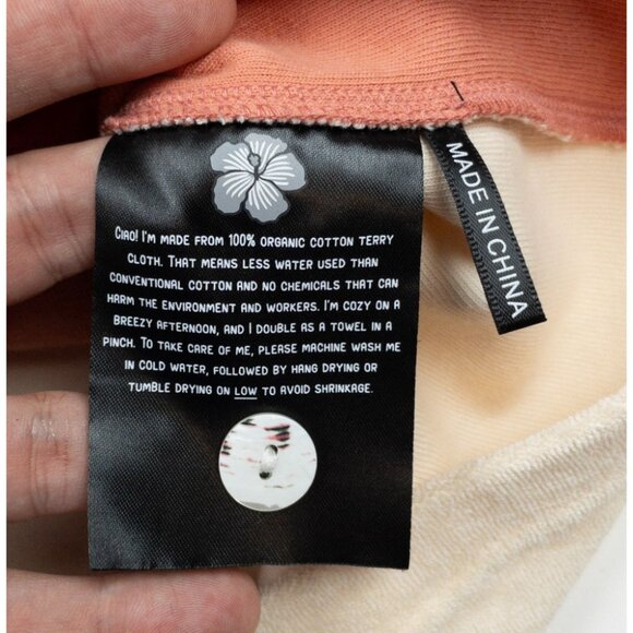 Tombolo Cabana Shirt Mens Large Gusanito Terry Clothing Tropical Graphic Pockets - Picture 7 of 11